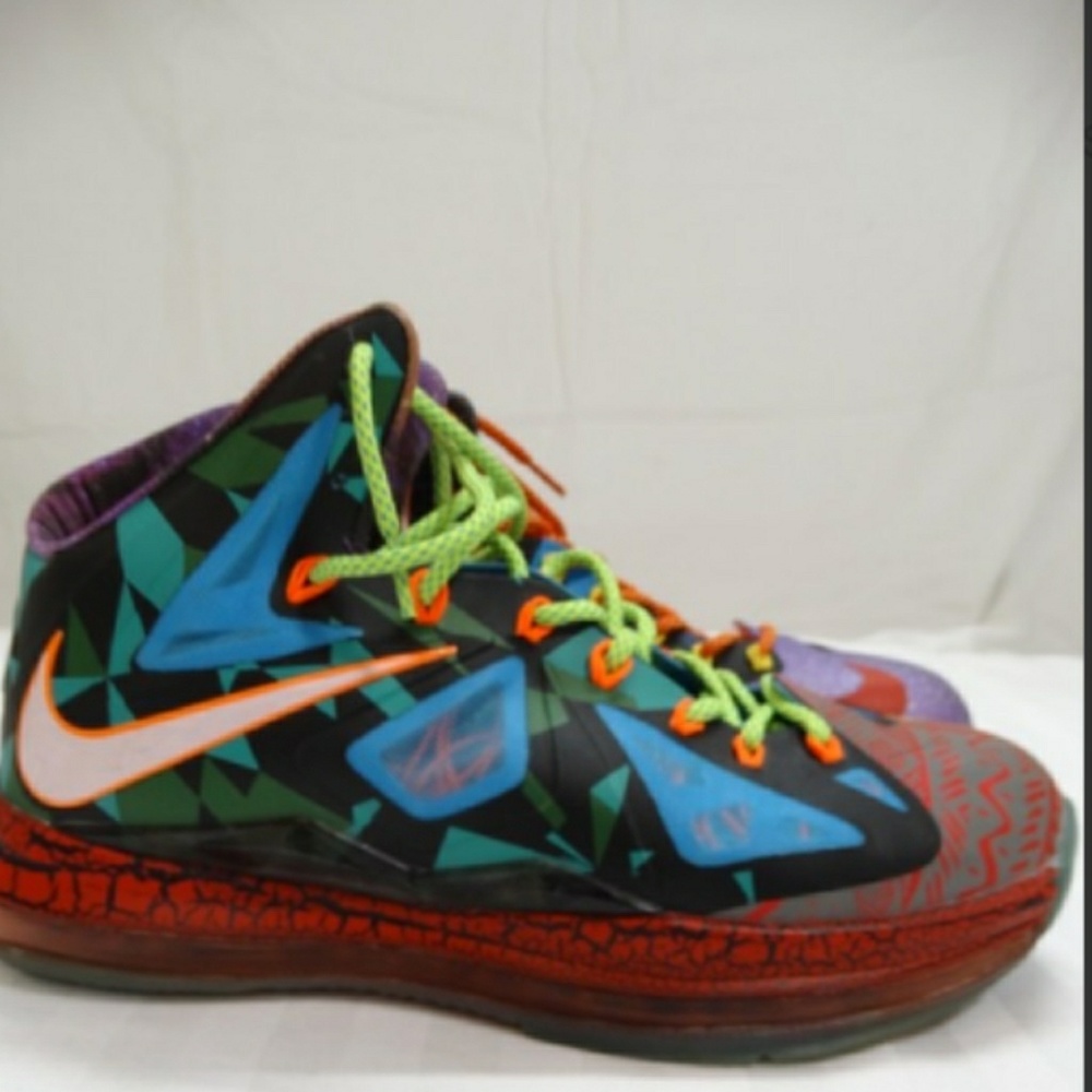 LeBron James "what the MVP shoes"
